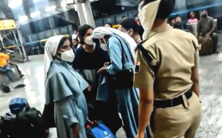 हमने बेटियों को खुद भेजा था: जबरन धर्मांतरण के आरोपों को परिजनों ने नकारा, ननों की गिरफ्तारी पर बवाल